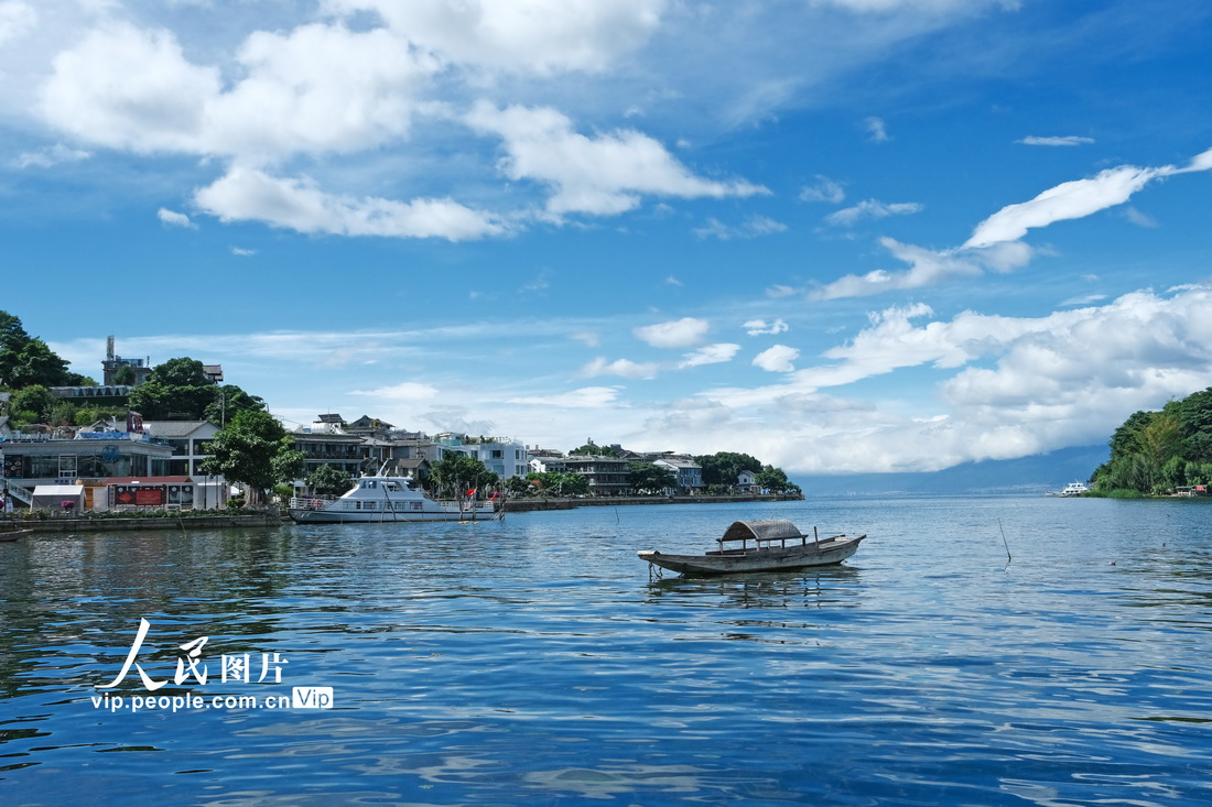 云南大理洱海景色美